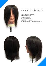 CABEZA DE PRACTICA MASCULINA 100 Natural